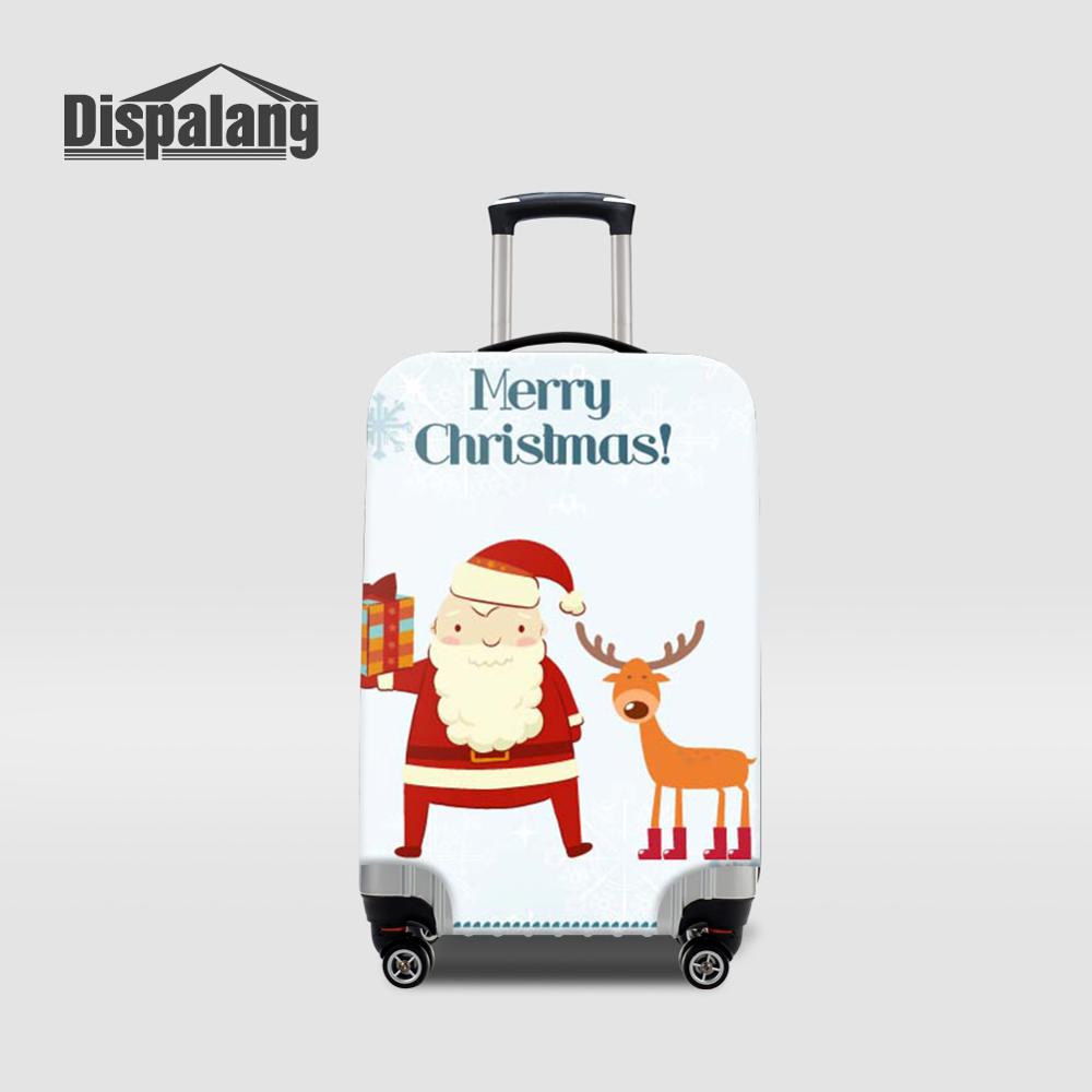 Waterproof Suitcase Cover Protector - Capa de Mala do Papai Noel,