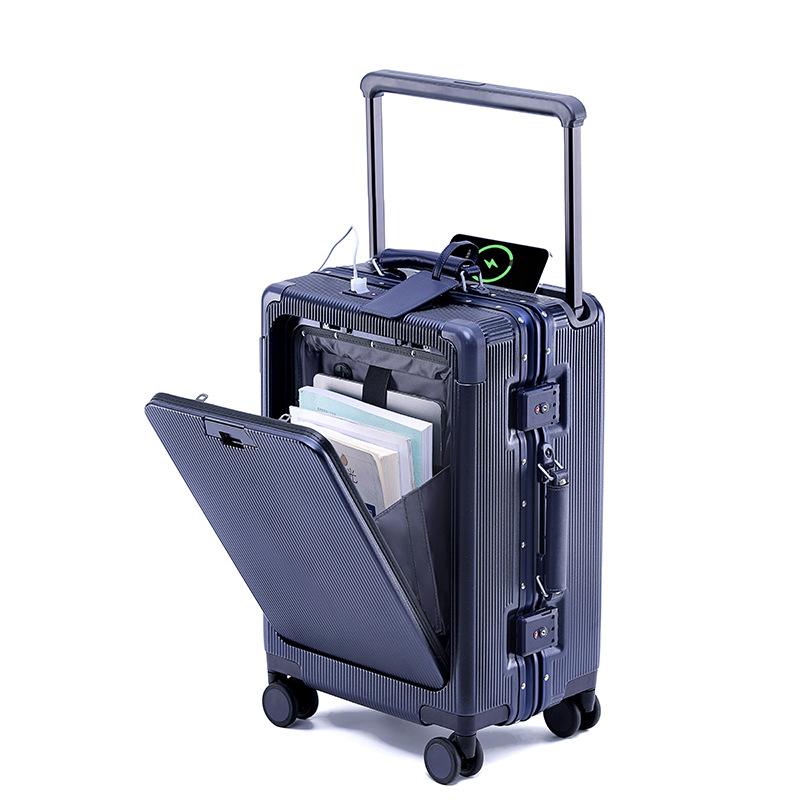 Aluminum Frame Carry On Luggage - Mala de Viagem com Estrutura de