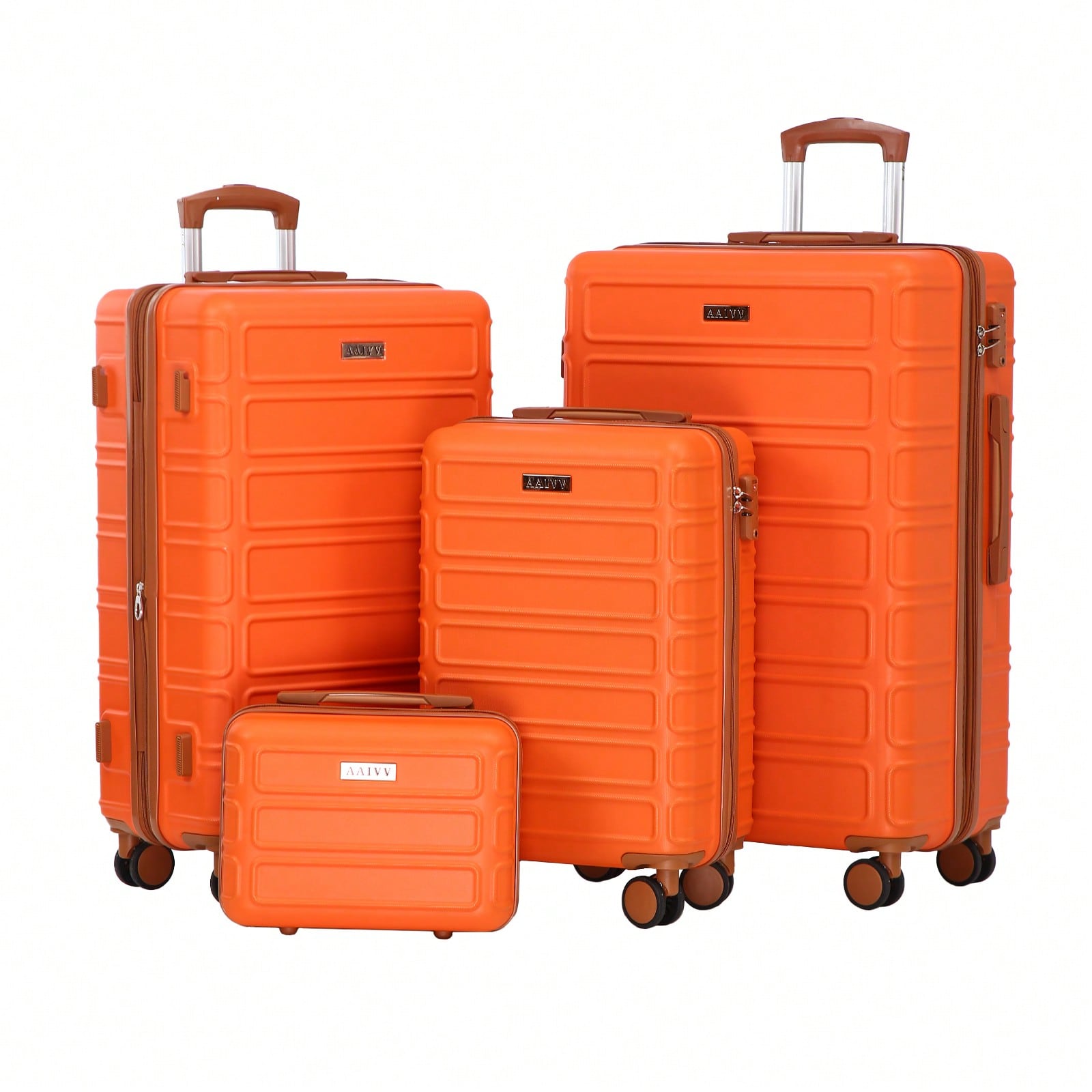 Expandable Hard Shell Luggage Set - Conjunto de Malas Expansíveis 4 em