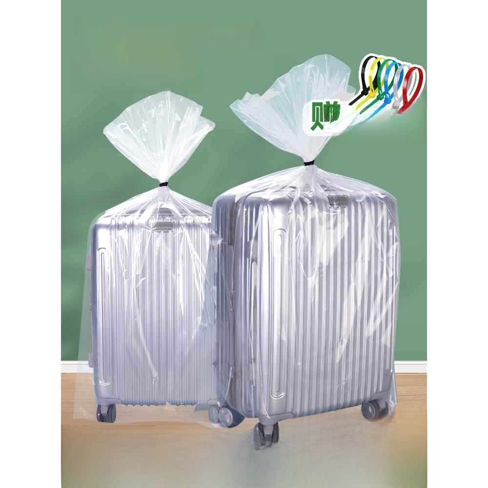 Waterproof Suitcase Cover Protector - Capa Protetora Descartável de Plástico Reforçado