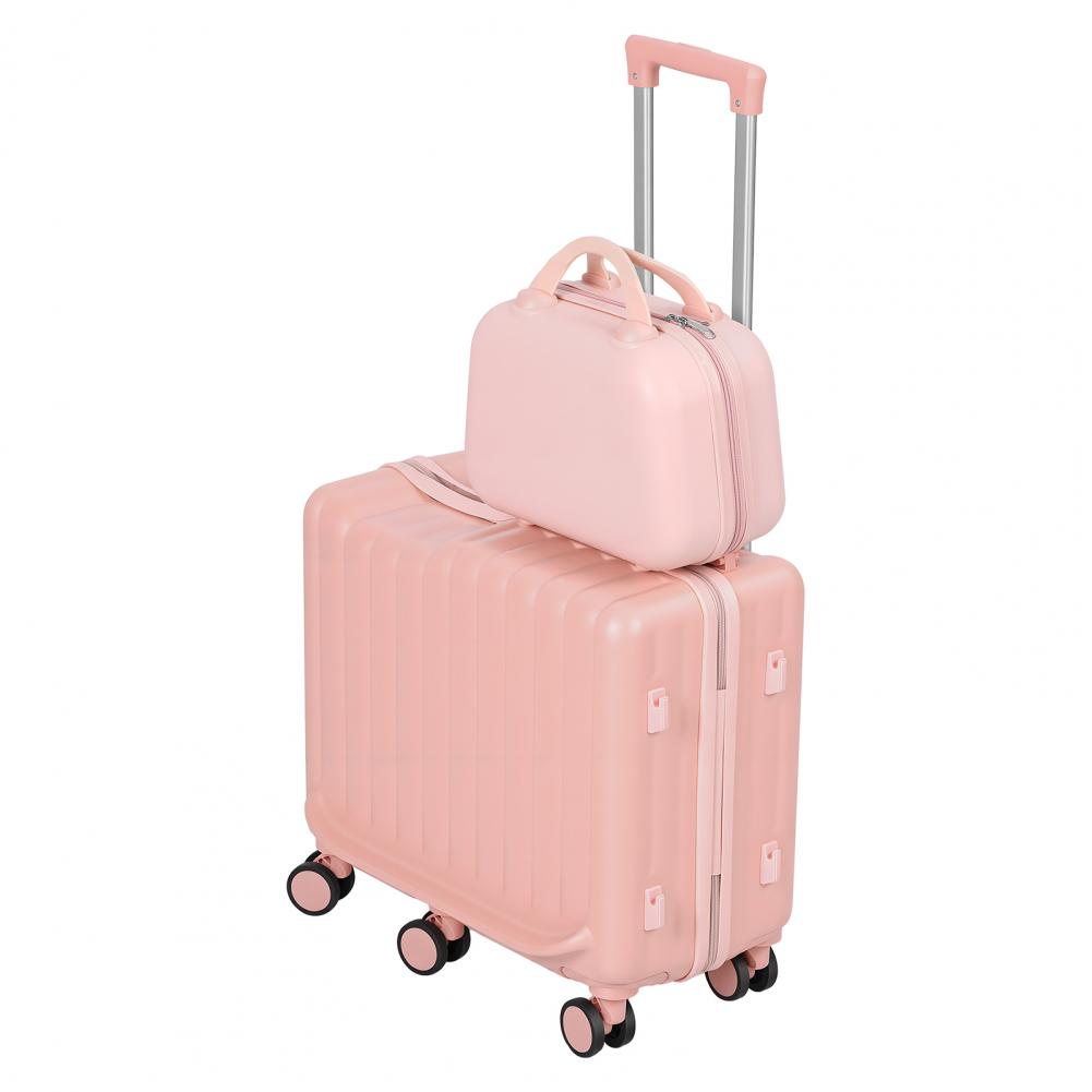 Spinner Wheel Rolling Suitcase 20 Inch - Mala de viagem infantil durável de