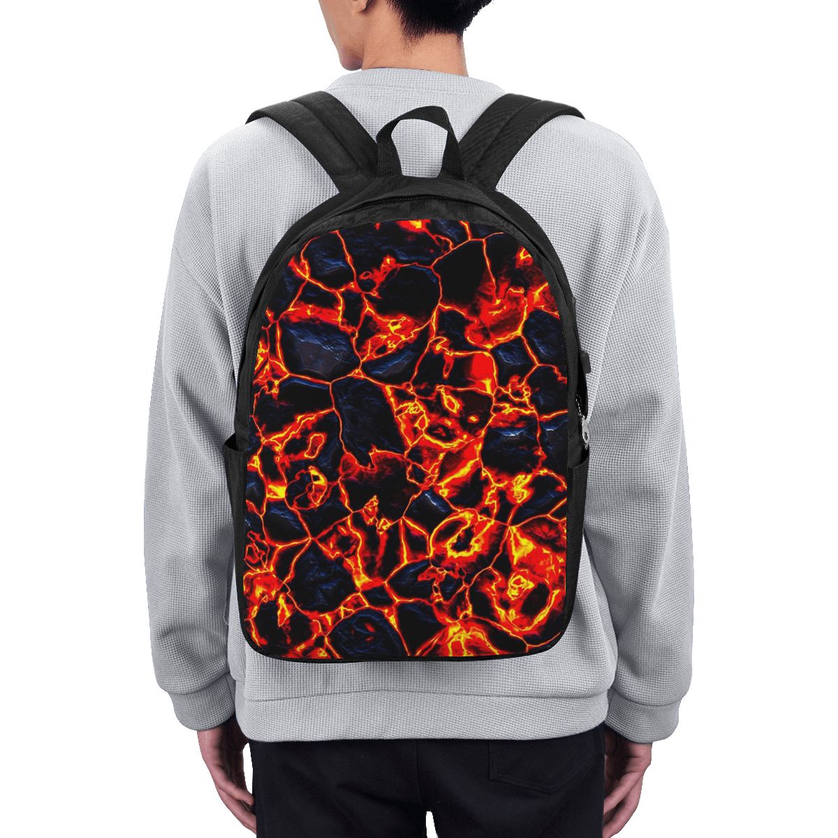Backpacks - Mochila de Viagem com Estampa de