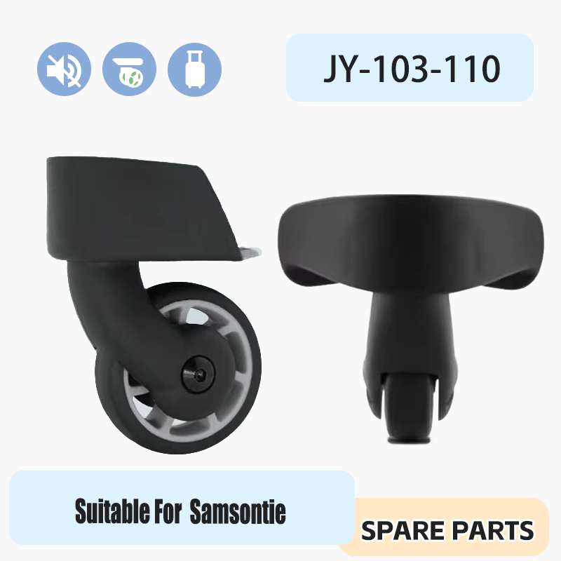Silent Replacement Luggage Wheels - Kit de Substituição de Rodas Silenciosas