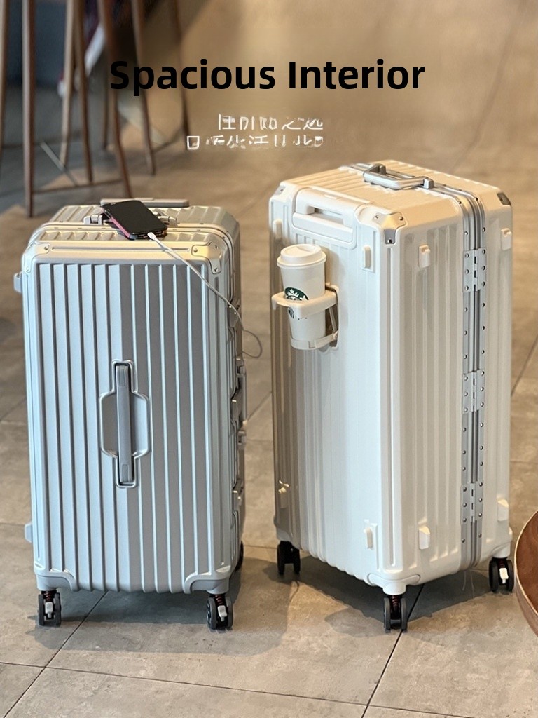 Aluminum Frame Carry On Luggage - Mala de Viagem com Estrutura de