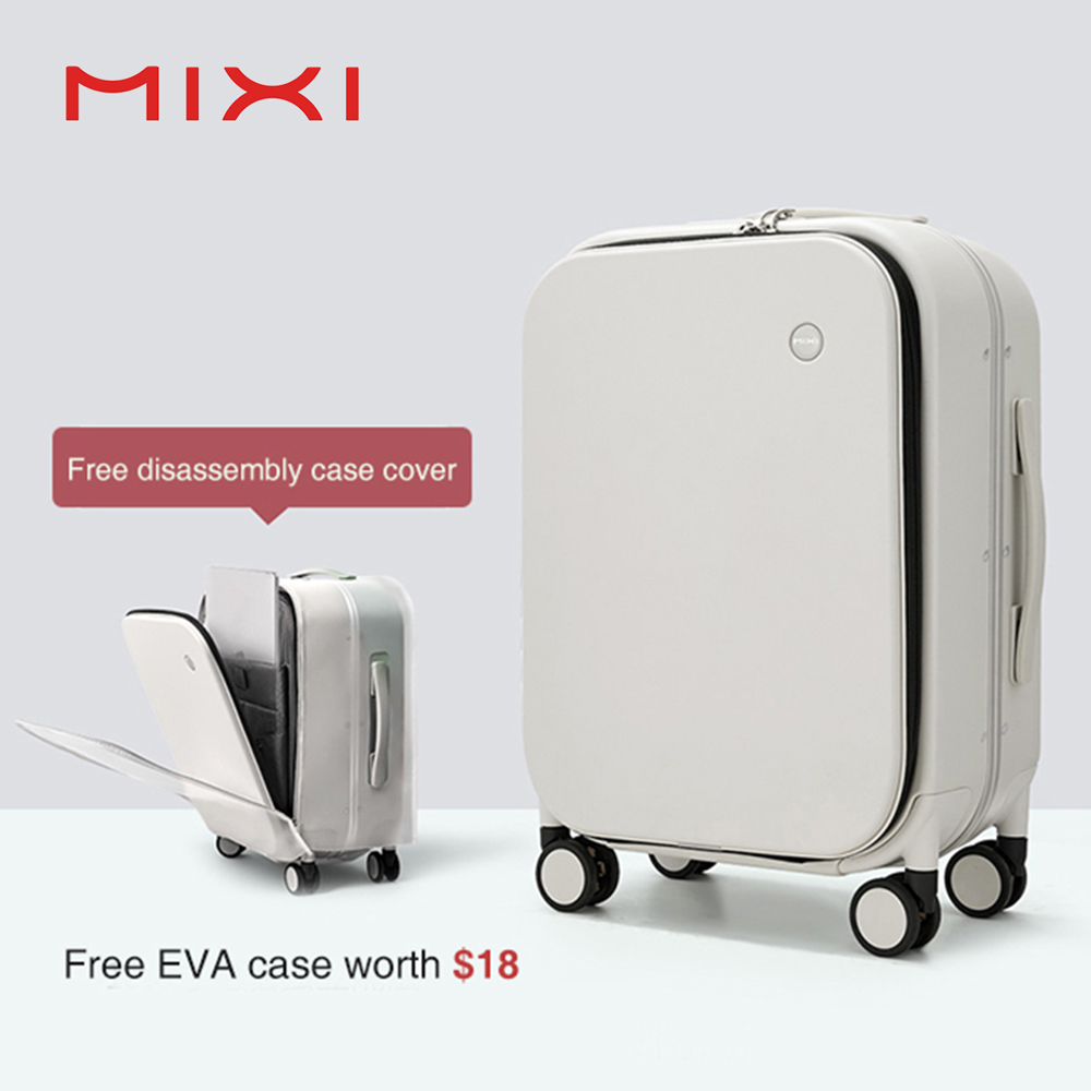 Aluminum Frame Carry On Luggage - Mixi patente design moldura de alumínio