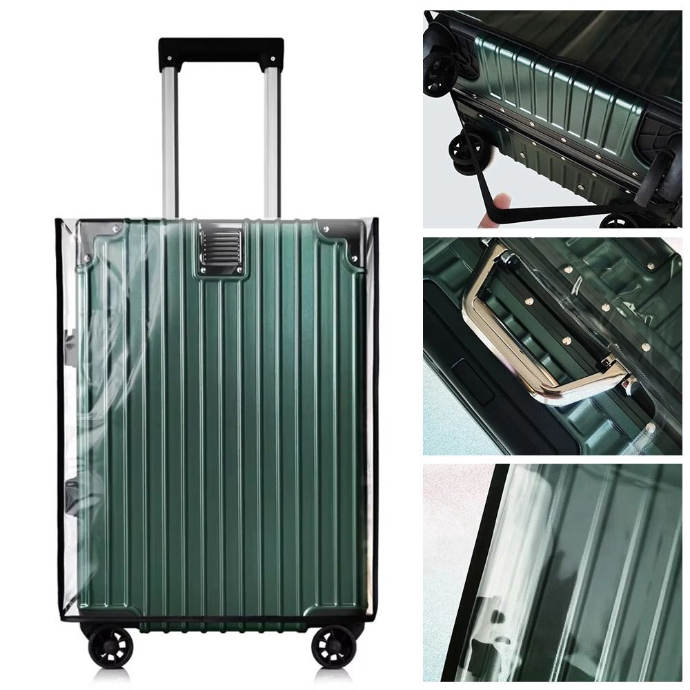 Waterproof Suitcase Cover Protector - Capa Protetora de Bagagem Transparente em