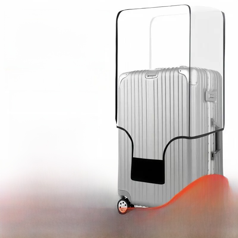 Luggage Protective Cover Transparent - Capa Protetora Transparente Impermeável e Reforçada
