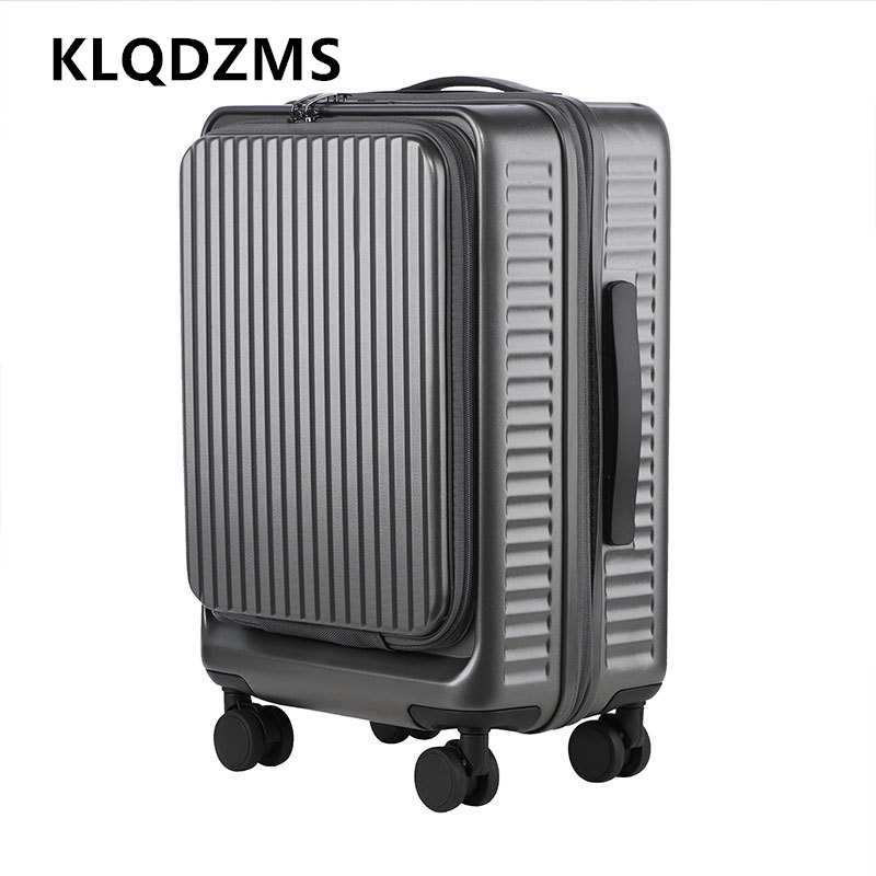 Front Opening Laptop Luggage 24 Inch - Mala de Viagem Grande Capacidade KLQDZMS