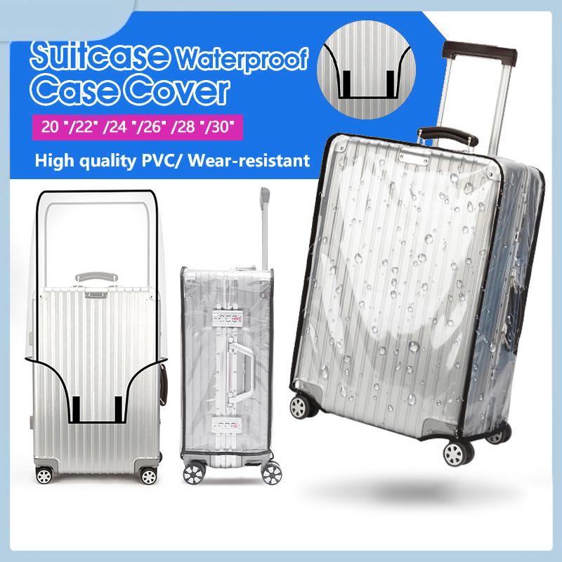 Capa transparente para bagagem - Luggage Protective Cover Transparent avaliação e preço