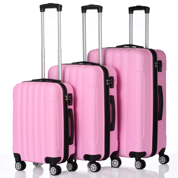 Conjuntos de malas 3 em 1, lev - Expandable Hard Shell Luggage Set avaliação e preço