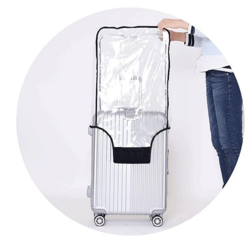 Capa protetora contra poeira p - Luggage Protective Cover Transparent avaliação e preço