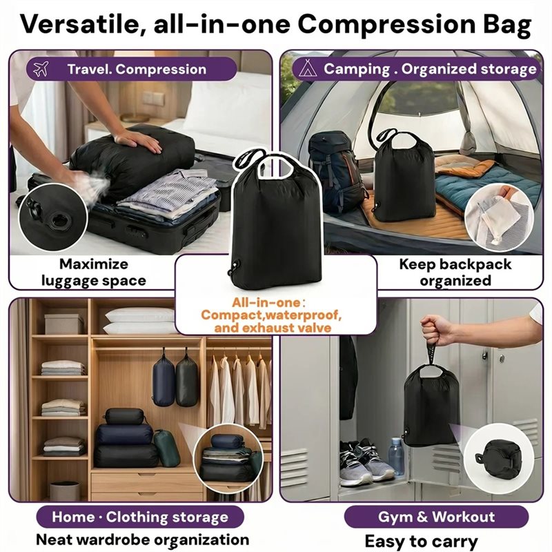 Organizador de Roupas Reutiliz - Foldable Rolling Luggage Bag avaliação e preço