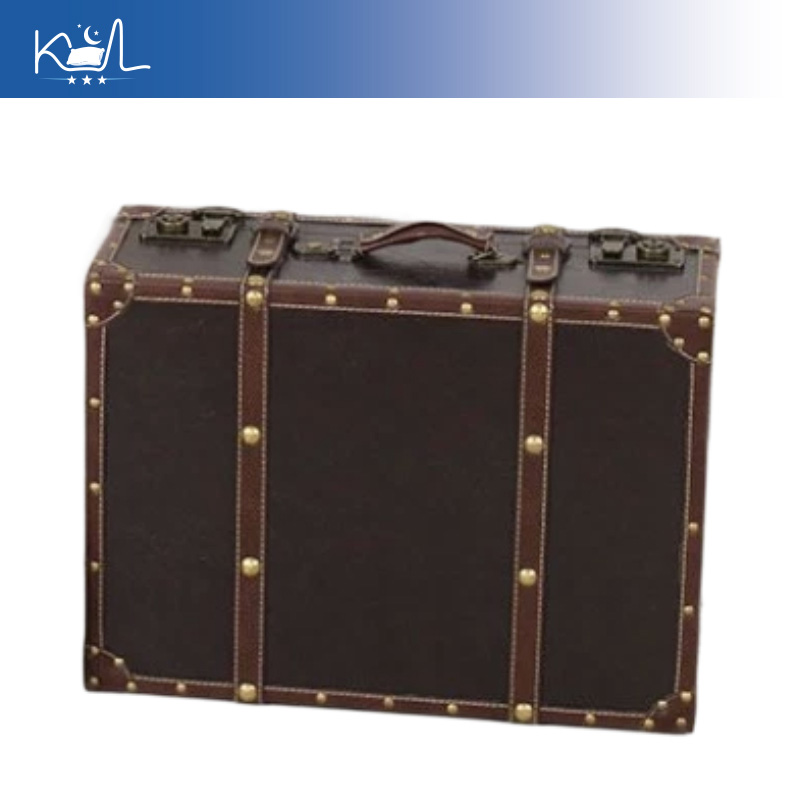 Caixa de Armazenamento Decorat - Retro Vintage Trunk Suitcase avaliação e preço