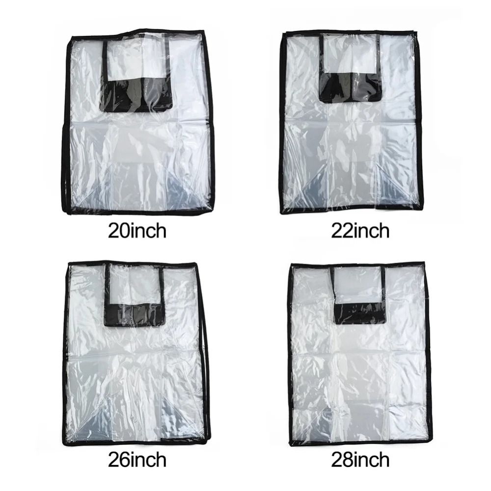 Nova Capa Protetora para Bagag - Luggage Protective Cover Transparent avaliação e preço