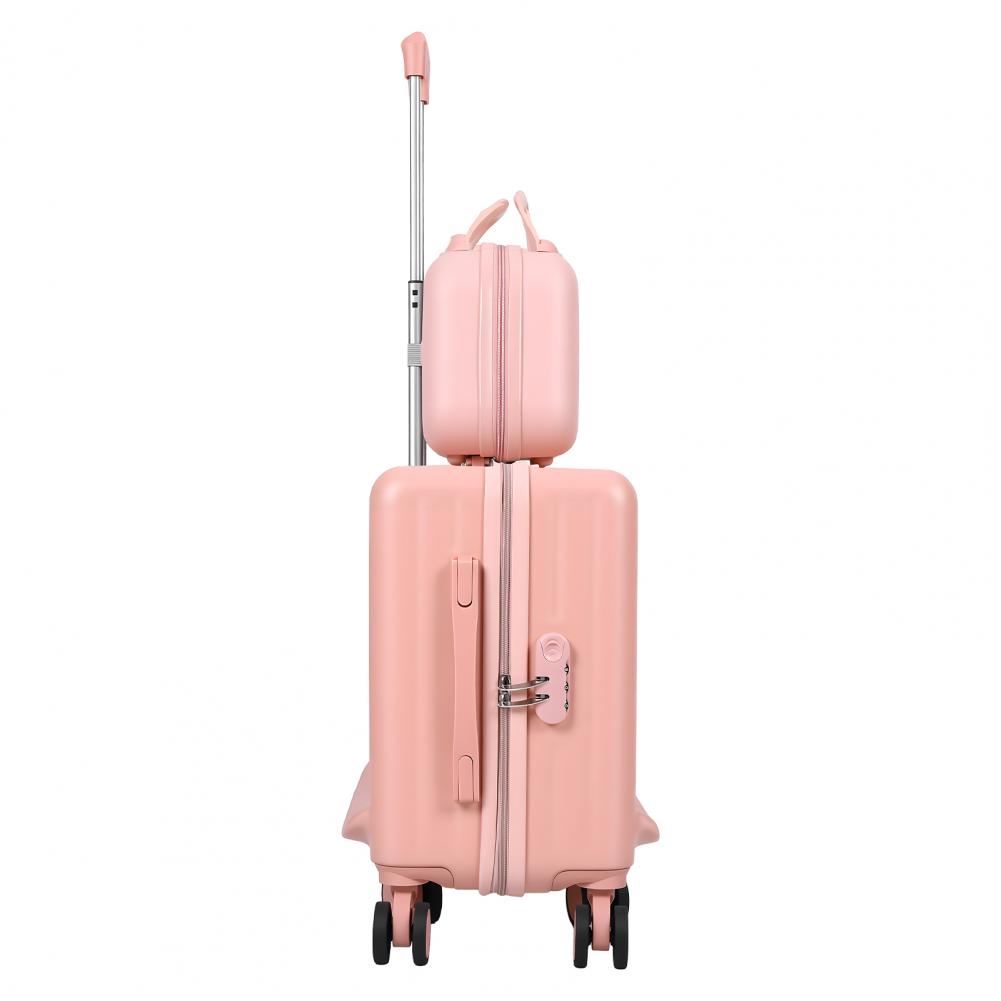 Mala de viagem infantil duráve - Spinner Wheel Rolling Suitcase 20 Inch avaliação e preço