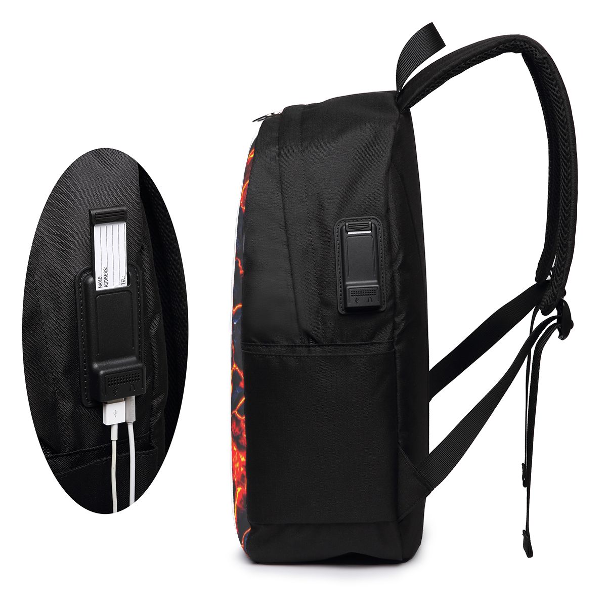 Mochila de Viagem com Estampa  - Backpacks avaliação e preço
