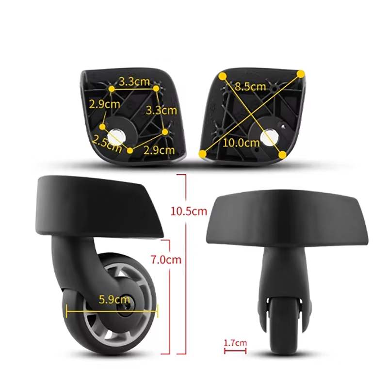 Kit de Substituição de Rodas S - Silent Replacement Luggage Wheels avaliação e preço