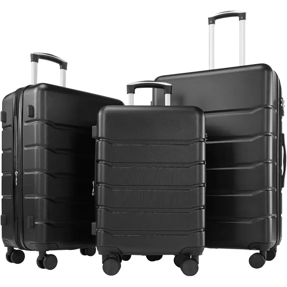 Conjunto de Malas Rígidas com  - Expandable Hard Shell Luggage Set avaliação e preço