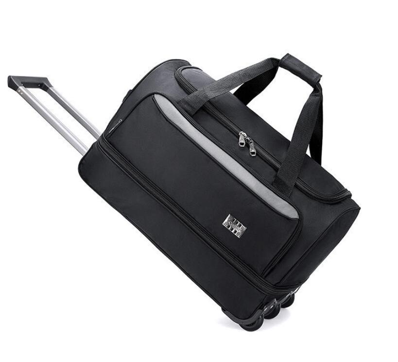 Bolsa de bagagem masculina de  - Foldable Rolling Luggage Bag avaliação e preço