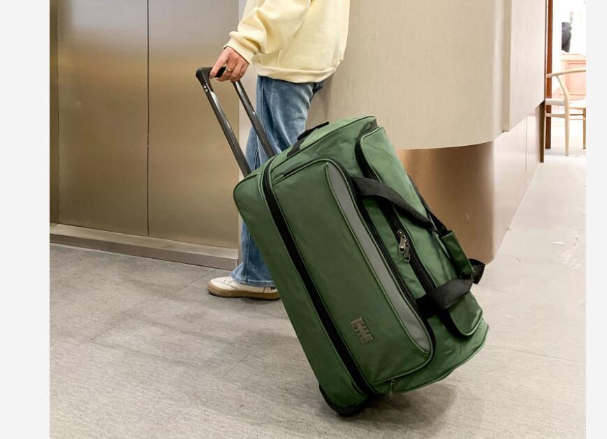 Bolsa de bagagem masculina de  - Foldable Rolling Luggage Bag avaliação e preço