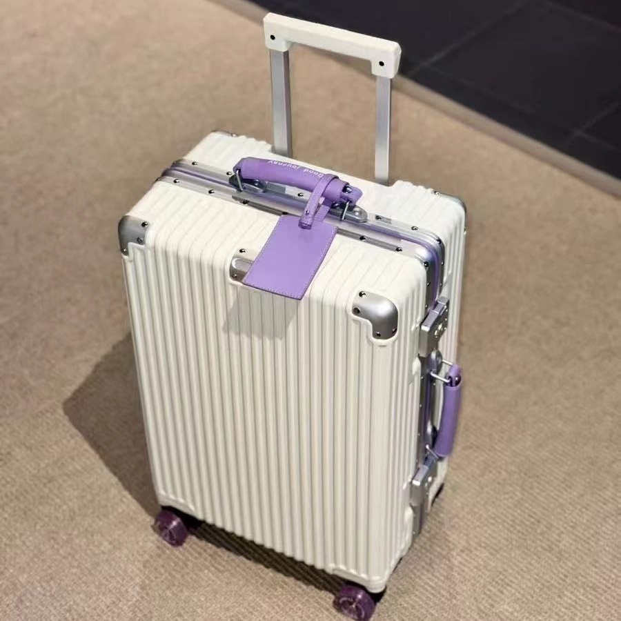 Mala de alumínio com roda gira - Aluminum Frame Carry On Luggage avaliação e preço