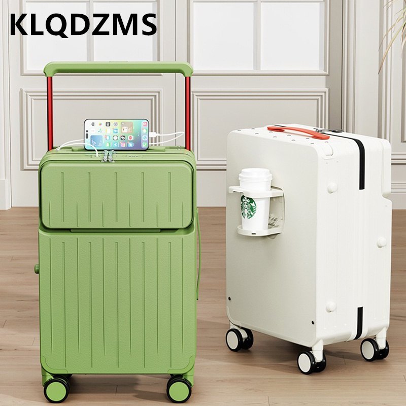 Mala de Viagem KLQDZMS 24 Pole - Front Opening Laptop Luggage 24 Inch avaliação e preço