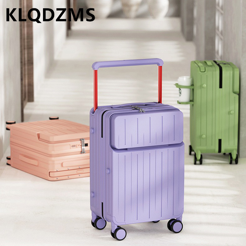 Mala de Viagem KLQDZMS 24 Pole - Front Opening Laptop Luggage 24 Inch avaliação e preço