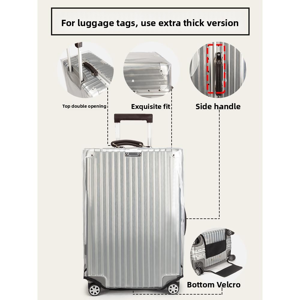 Capa Protetora Transparente pa - Luggage Protective Cover Transparent avaliação e preço