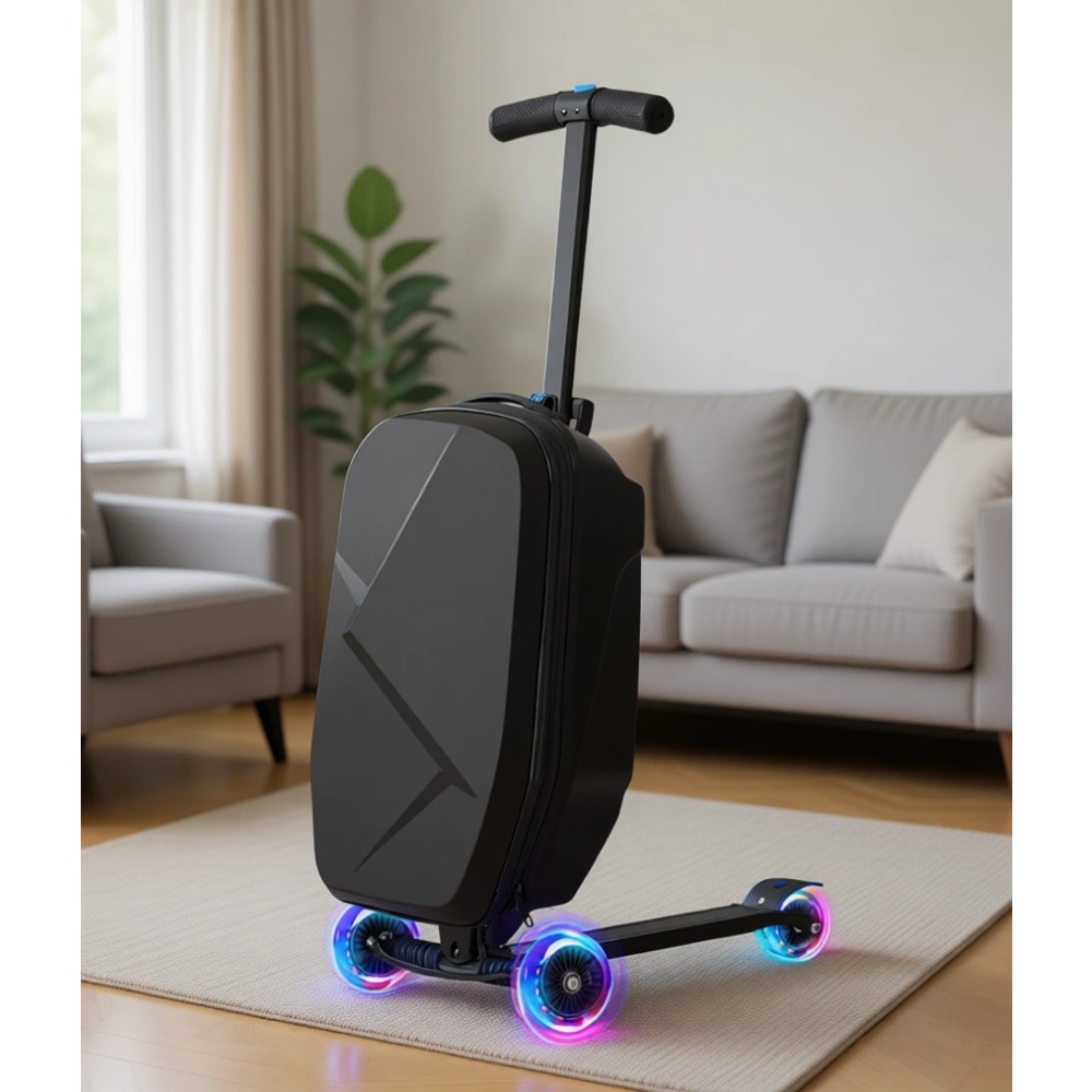 Mala de Viagem para Crianças:  - Kids Ride On Suitcase Scooter avaliação e preço