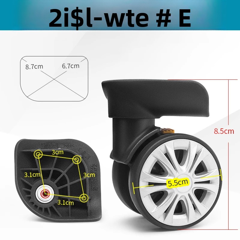 Rodas giratórias silenciosas d - Silent Replacement Luggage Wheels avaliação e preço