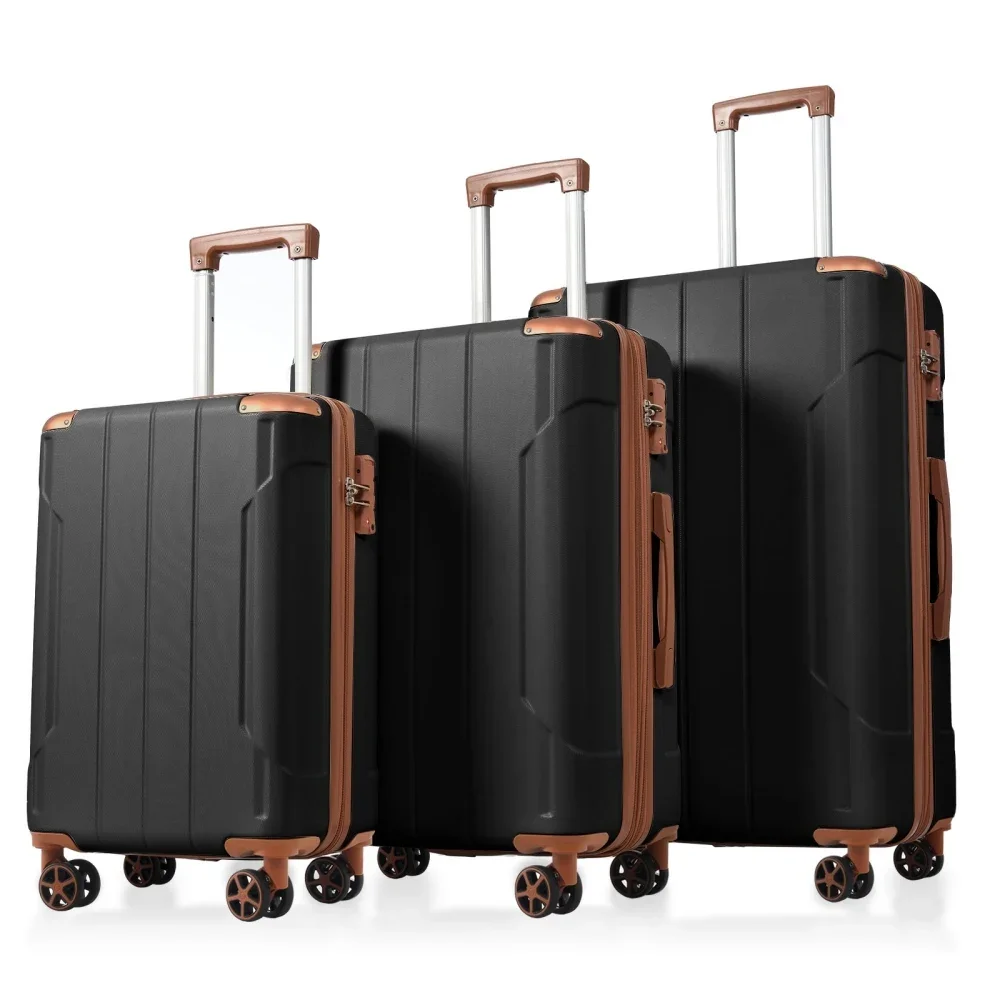 Conjunto de malas de viagem de - Expandable Hard Shell Luggage Set avaliação e preço