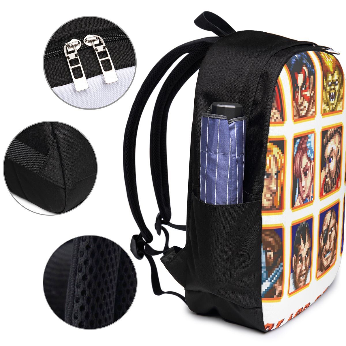 Mochila Defeated Portraits Sup - Travel Bags avaliação e preço