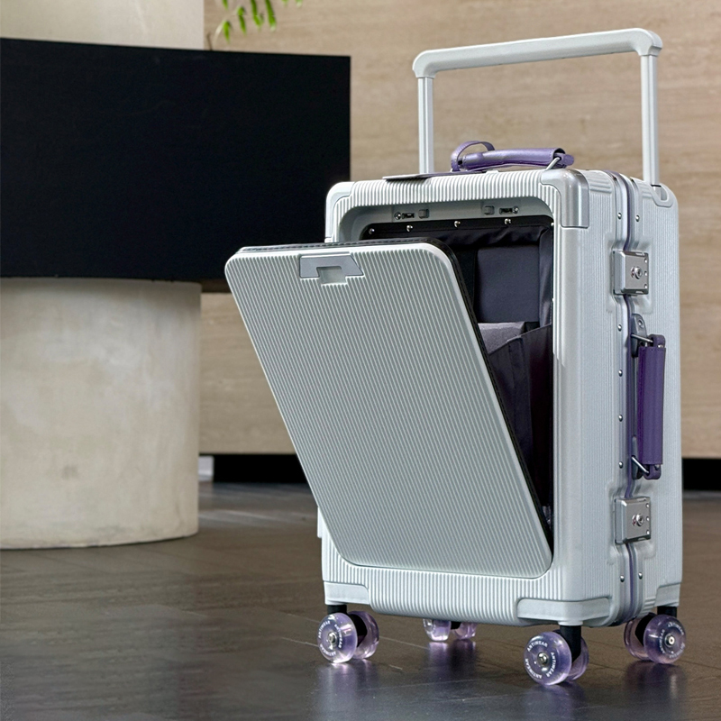 Mala de Viagem 20/24/26 Polega - Aluminum Frame Carry On Luggage avaliação e preço