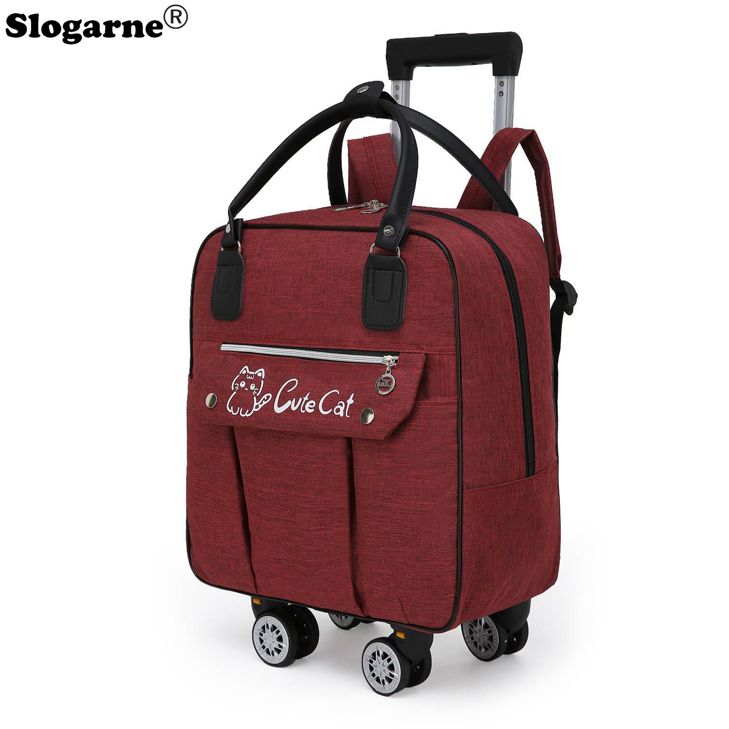 Carrinho grande capacidade sac - Foldable Rolling Luggage Bag avaliação e preço