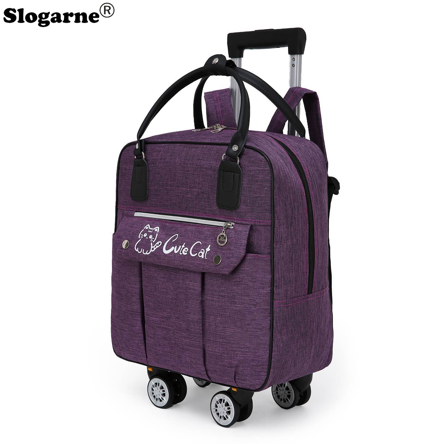 Carrinho grande capacidade sac - Foldable Rolling Luggage Bag avaliação e preço