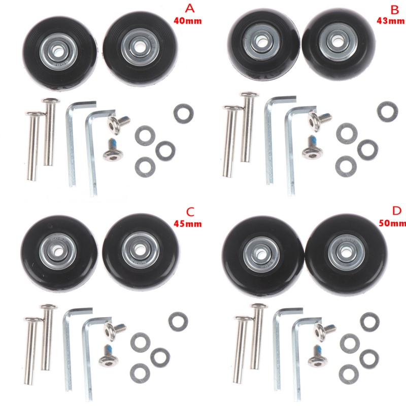 Bagagem Silent Travel Rodas Ro - Silent Replacement Luggage Wheels avaliação e preço