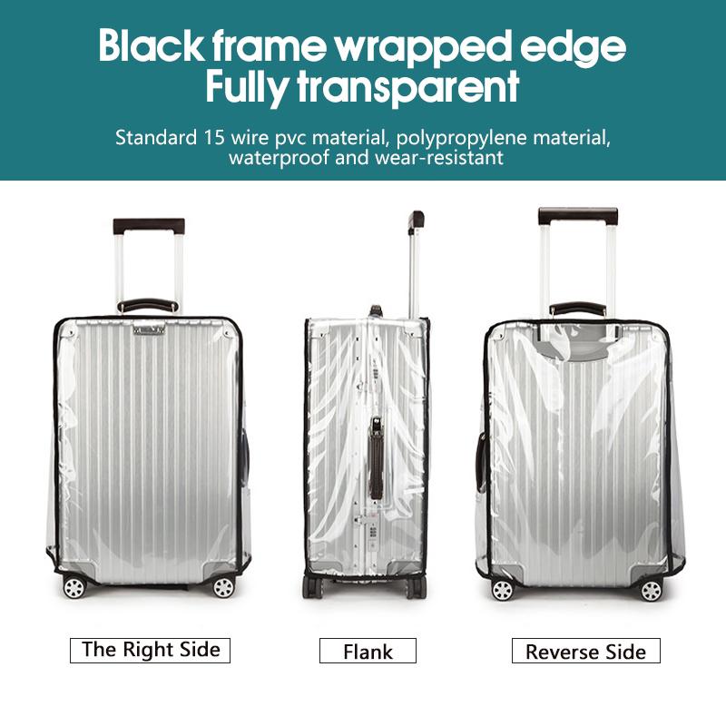 Capa de Bagagem Transparente p - Luggage Protective Cover Transparent avaliação e preço