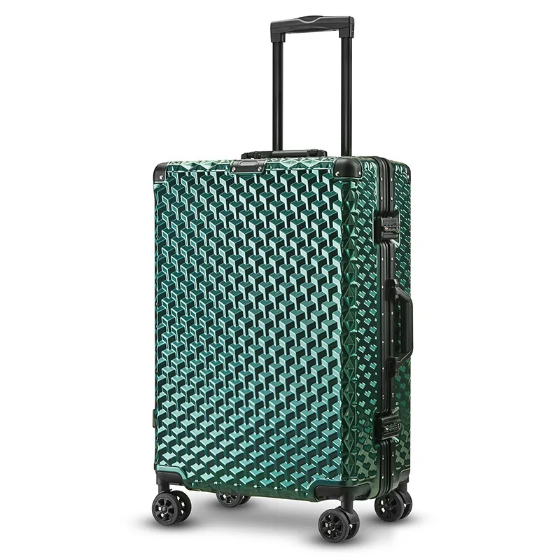 Nova mala de viagem, caixa de  - Aluminum Frame Carry On Luggage avaliação e preço