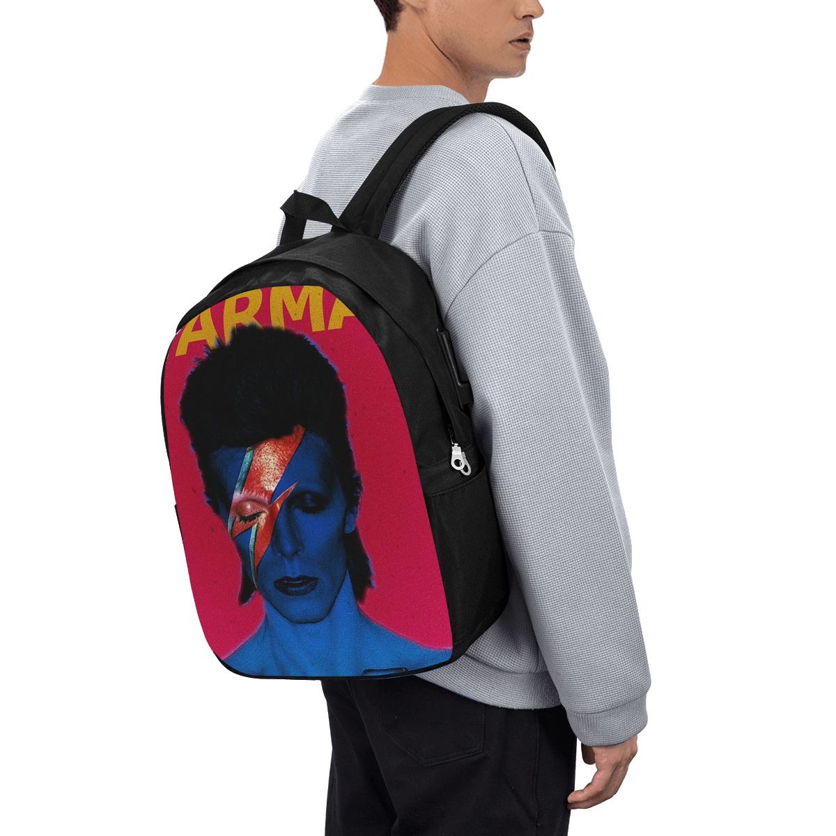 Mochila Davids Bowied para via - Backpacks avaliação e preço