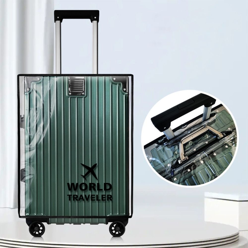 Capa de Bagagem Transparente e - Waterproof Suitcase Cover Protector avaliação e preço