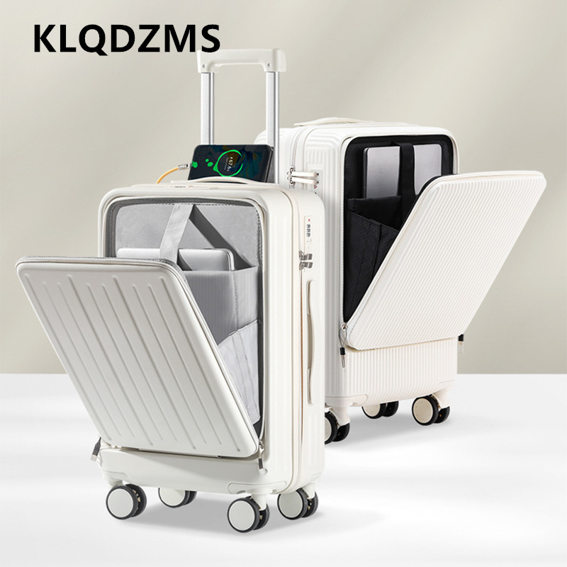Mala de Viagem KLQDZMS 20 Pole - Front Opening Laptop Luggage 24 Inch avaliação e preço